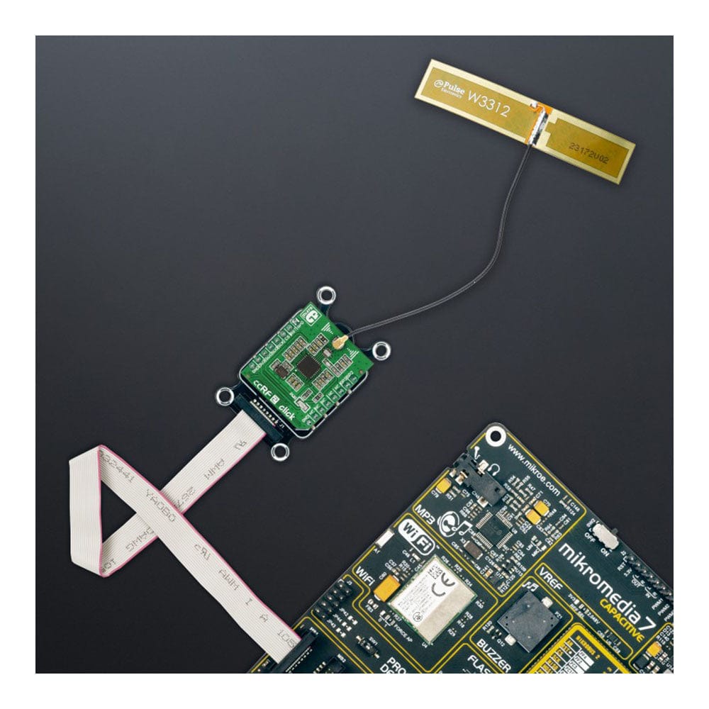 Mikroelektronika d.o.o. MIKROE-5708 ISM 868/915MHz Active PCB Antenna - The Debug Store UK