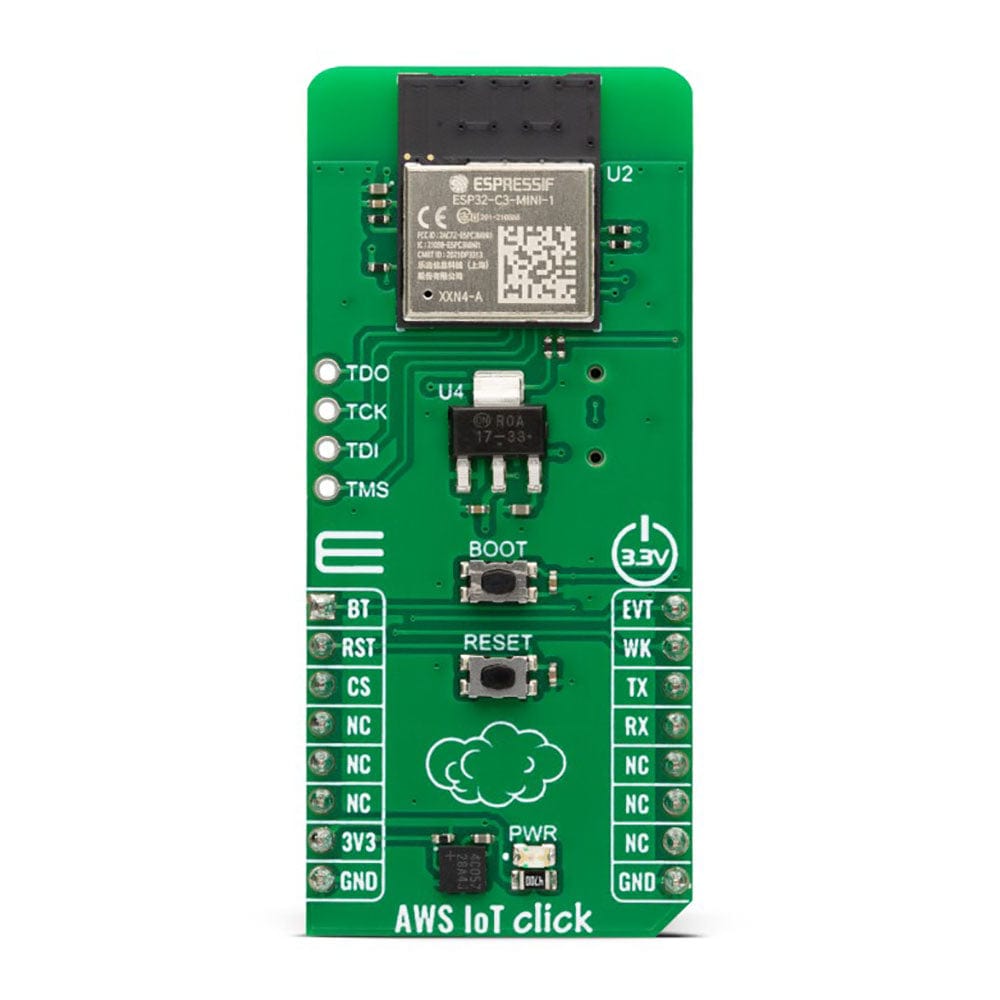 Mikroelektronika d.o.o. MIKROE-5662 AWS IOT Click Board™ - The Debug Store UK