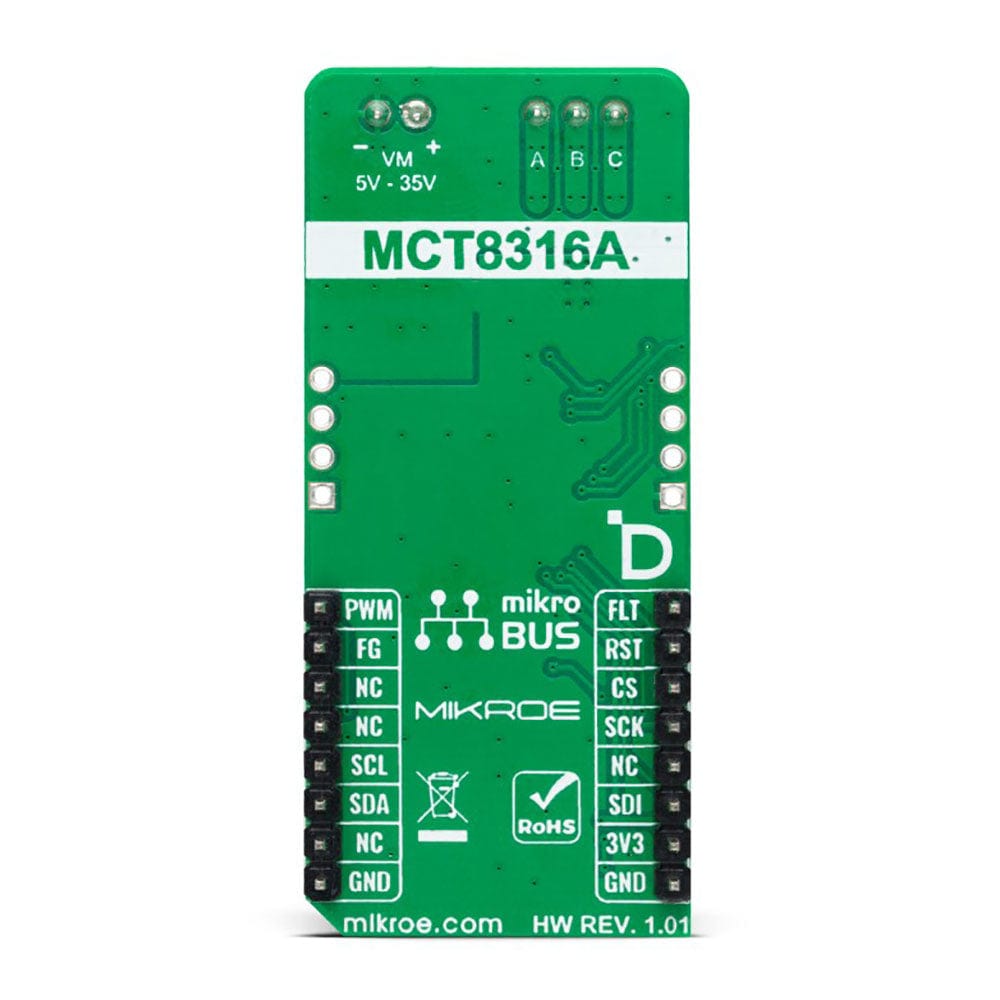 Mikroelektronika d.o.o. MIKROE-5644 Brushless 25 Click Board - The Debug Store UK