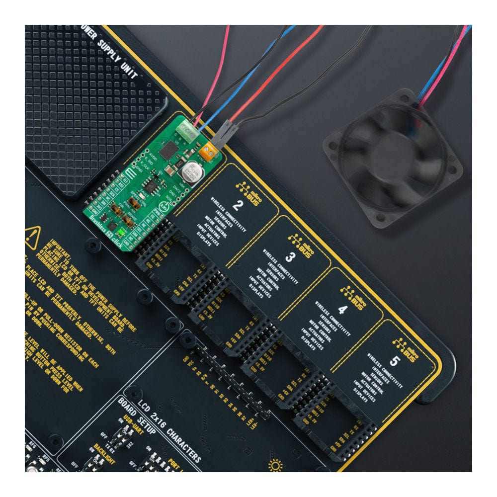 Mikroelektronika d.o.o. MIKROE-5644 Brushless 25 Click Board - The Debug Store UK