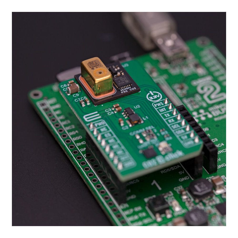 Mikroelektronika d.o.o. MIKROE-5646 CO2 3 Click Board - The Debug Store UK