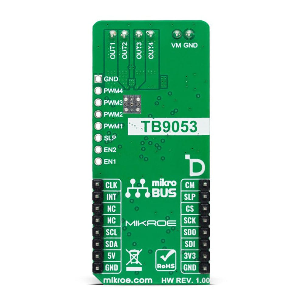 Mikroelektronika d.o.o. MIKROE-5655 DC Motor 26 Click Board - The Debug Store UK
