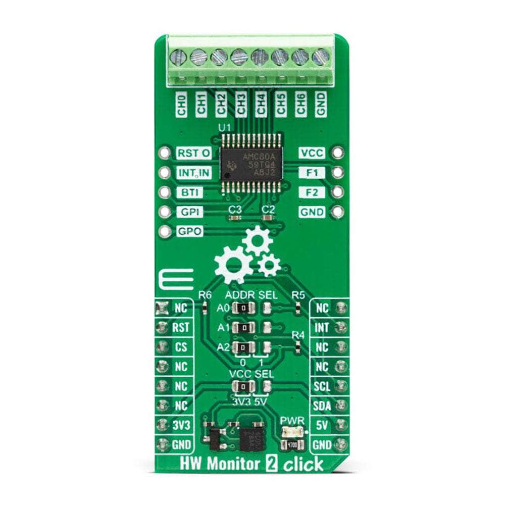 Mikroelektronika d.o.o. MIKROE-5685 HW Monitor 2 Click Board - The Debug Store UK