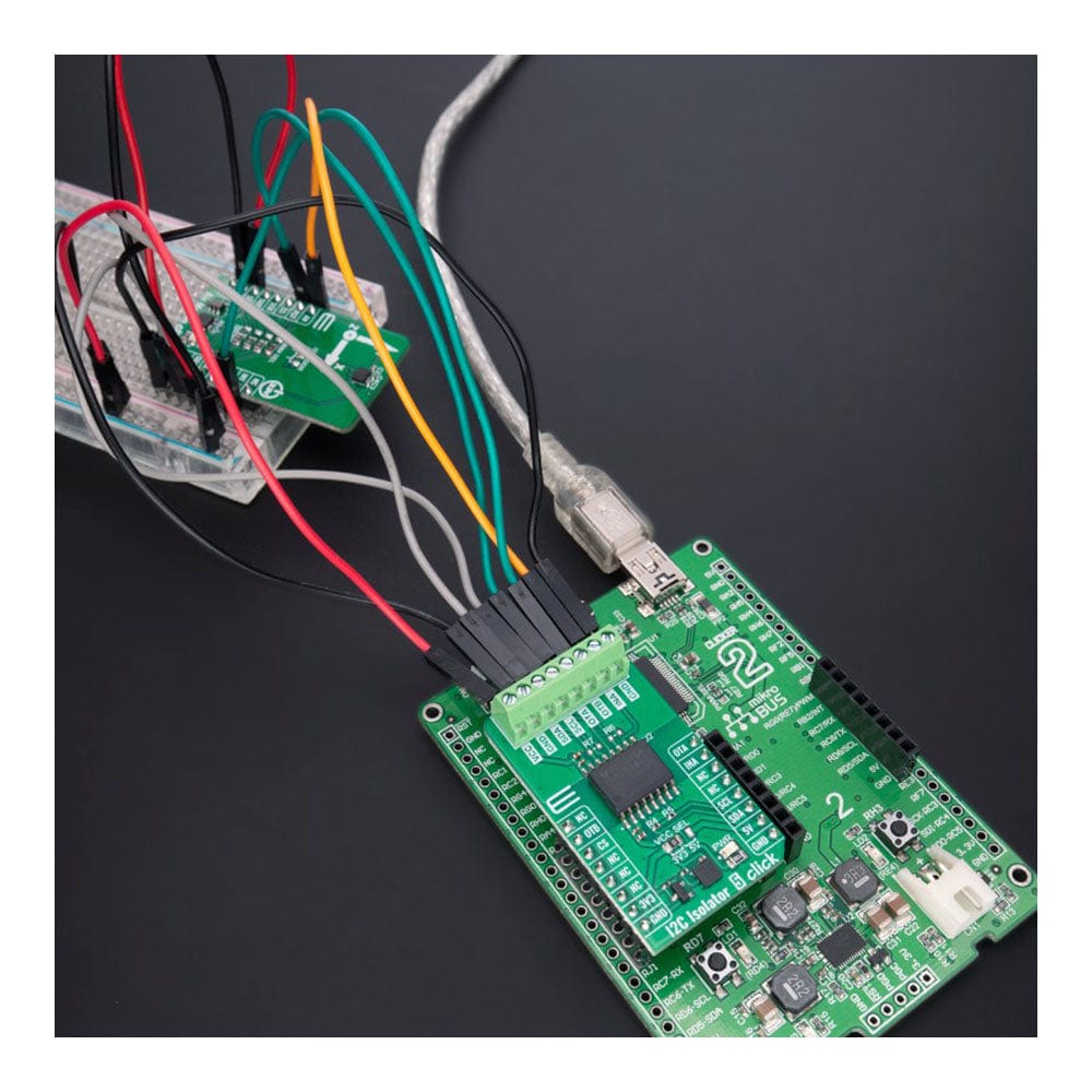 Mikroelektronika d.o.o. MIKROE-5725 I2C Isolator 5 Click Board - The Debug Store UK