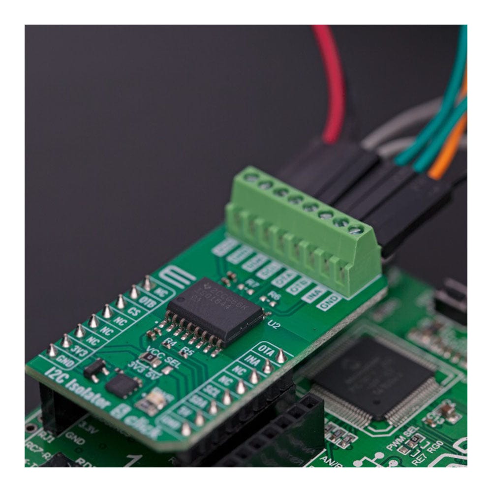Mikroelektronika d.o.o. MIKROE-5725 I2C Isolator 5 Click Board - The Debug Store UK