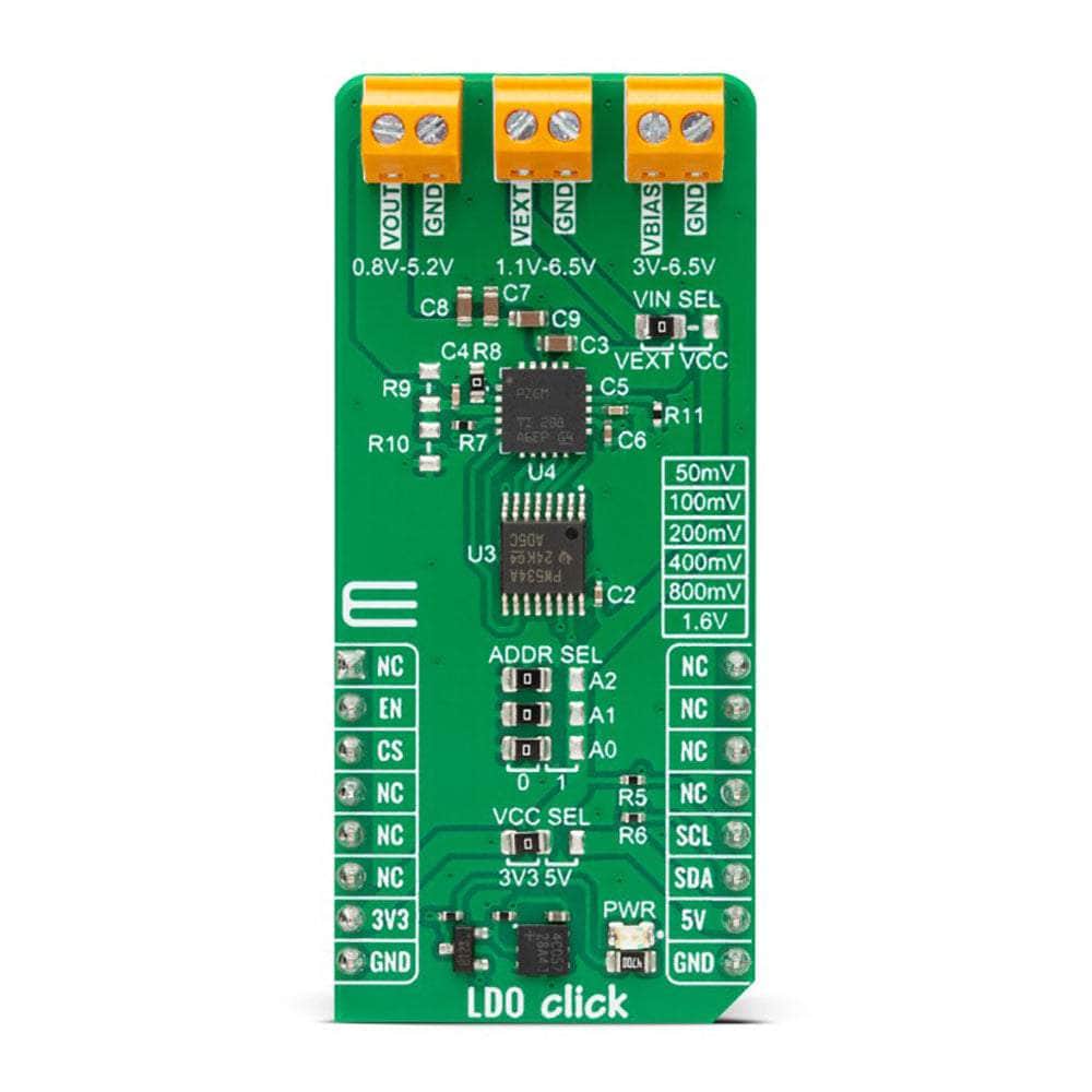 Mikroelektronika d.o.o. MIKROE-5645 LDO Click Board - The Debug Store UK
