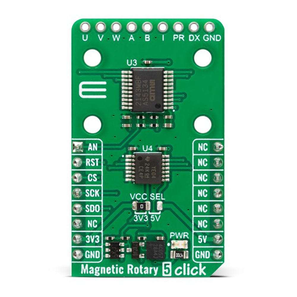 Mikroelektronika d.o.o. MIKROE-5691 Magnetic Rotary 5 Click Board - The Debug Store UK