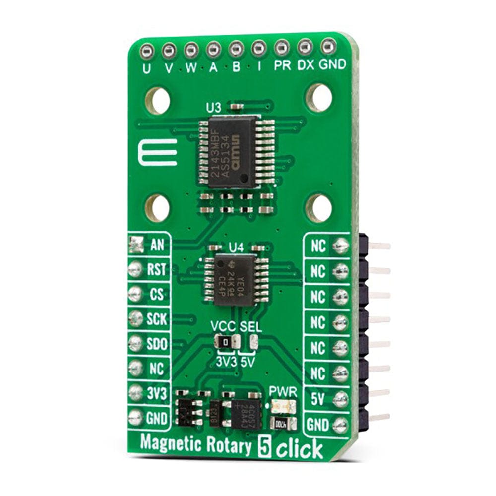 Mikroelektronika d.o.o. MIKROE-5691 Magnetic Rotary 5 Click Board - The Debug Store UK
