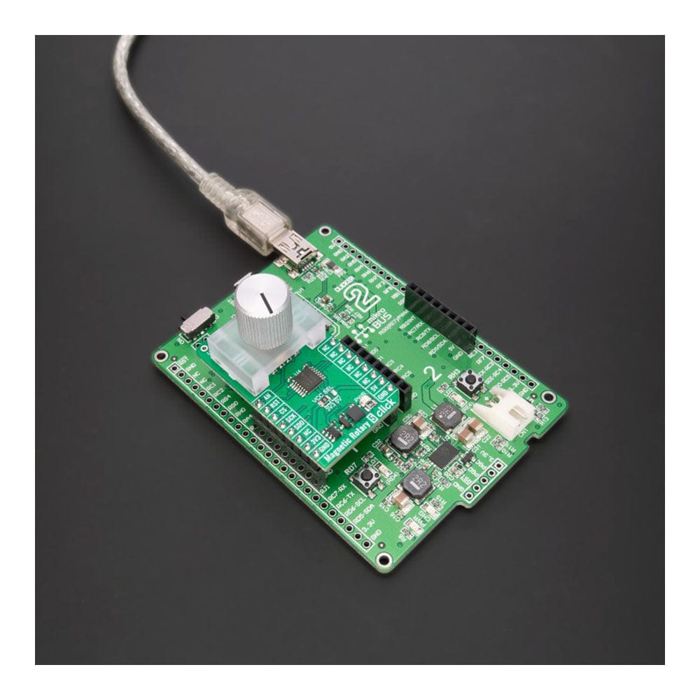 Mikroelektronika d.o.o. MIKROE-5691 Magnetic Rotary 5 Click Board - The Debug Store UK