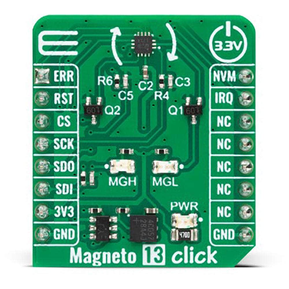 Mikroelektronika d.o.o. MIKROE-5643 Magneto 13 Click Board - The Debug Store UK