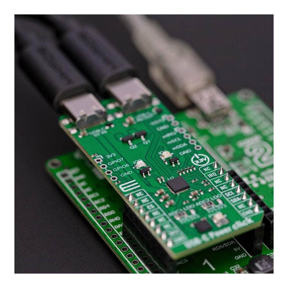 Mikroelektronika d.o.o. MIKROE-5682 USB-C Power Click Board™ - The Debug Store UK