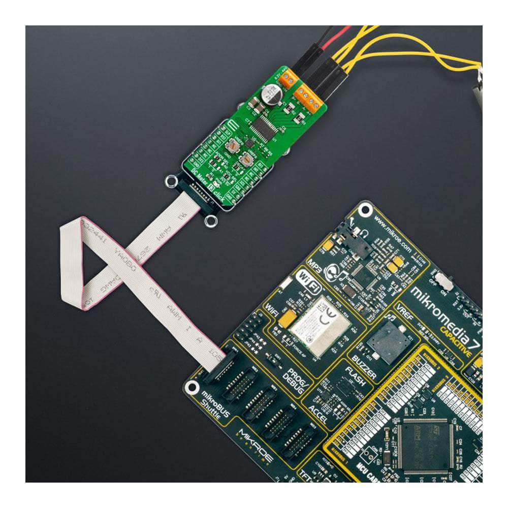 Mikroelektronika d.o.o. MIKROE-5101 DC Motor 13 Click Board™ - The Debug Store UK