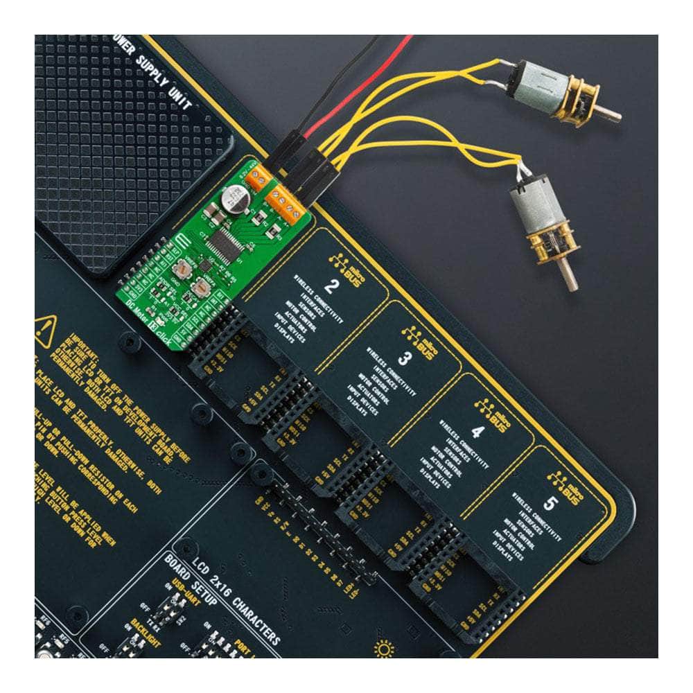 Mikroelektronika d.o.o. MIKROE-5101 DC Motor 13 Click Board™ - The Debug Store UK