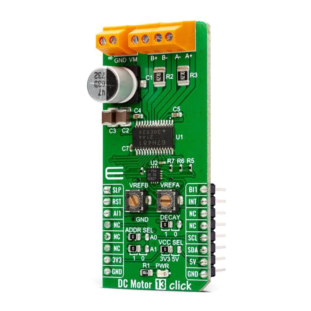 Mikroelektronika d.o.o. MIKROE-5101 DC Motor 13 Click Board™ - The Debug Store UK