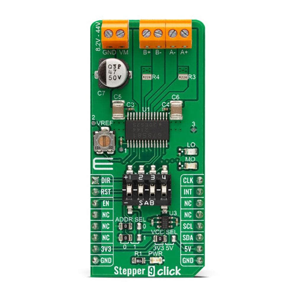 Mikroelektronika d.o.o. MIKROE-5263 Stepper 9 Click Board - The Debug Store UK
