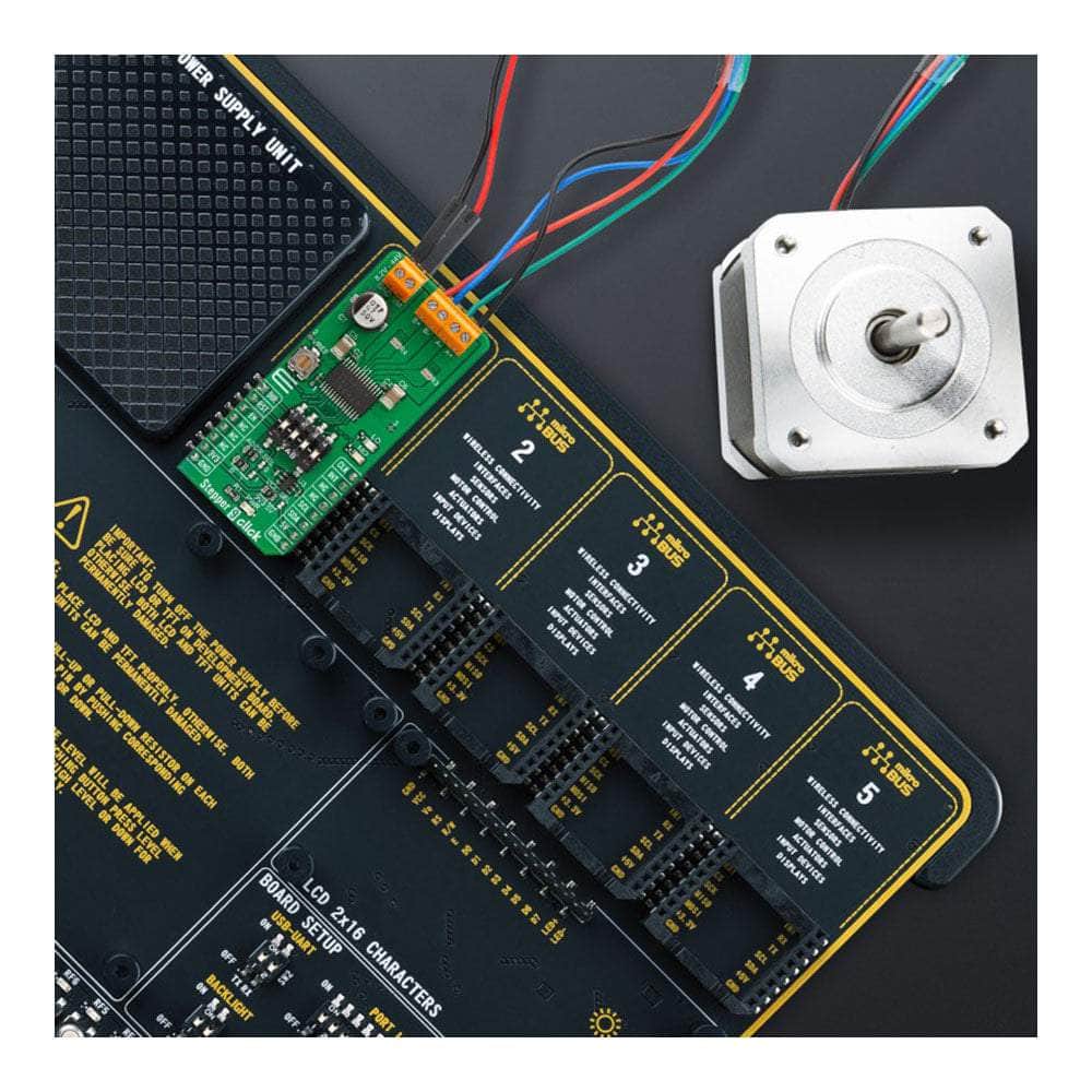 Mikroelektronika d.o.o. MIKROE-5263 Stepper 9 Click Board - The Debug Store UK
