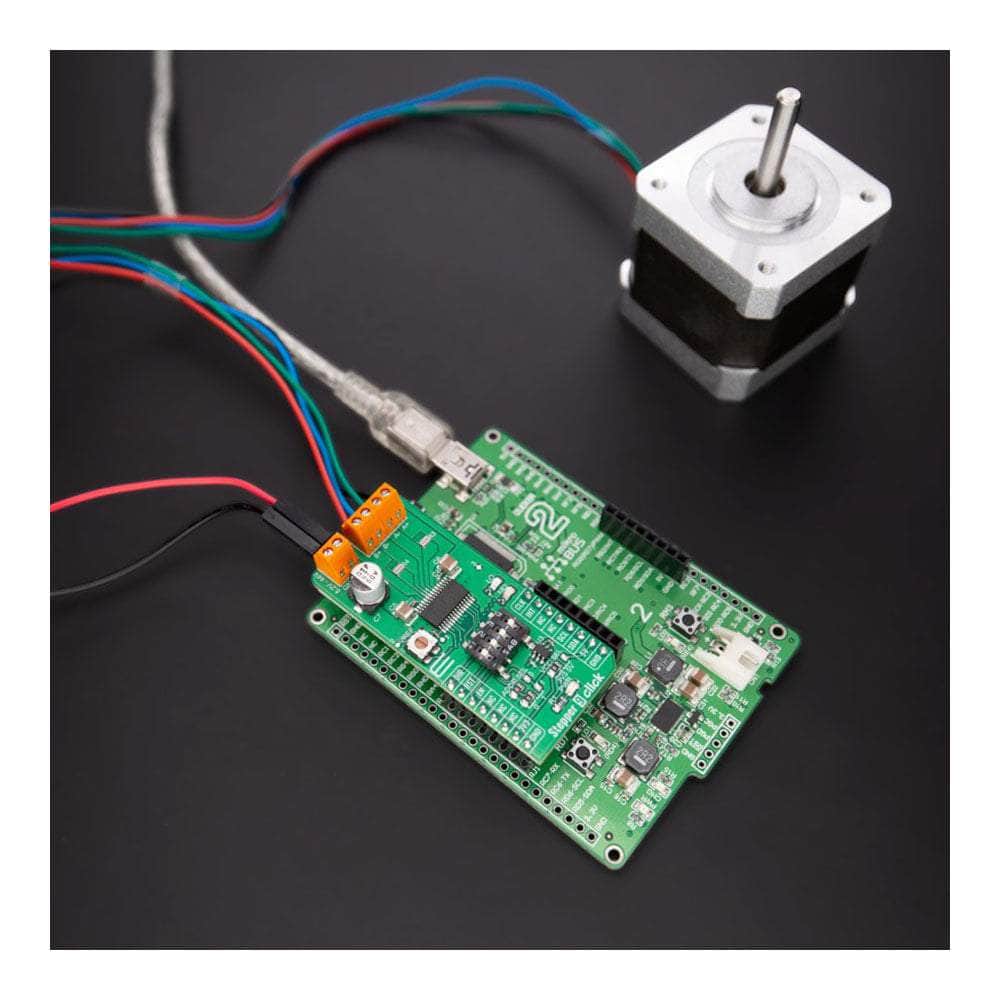 Mikroelektronika d.o.o. MIKROE-5263 Stepper 9 Click Board - The Debug Store UK