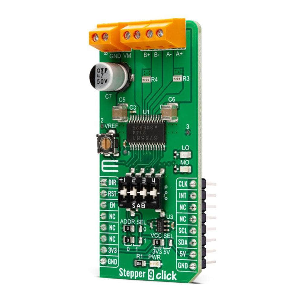 Mikroelektronika d.o.o. MIKROE-5263 Stepper 9 Click Board - The Debug Store UK
