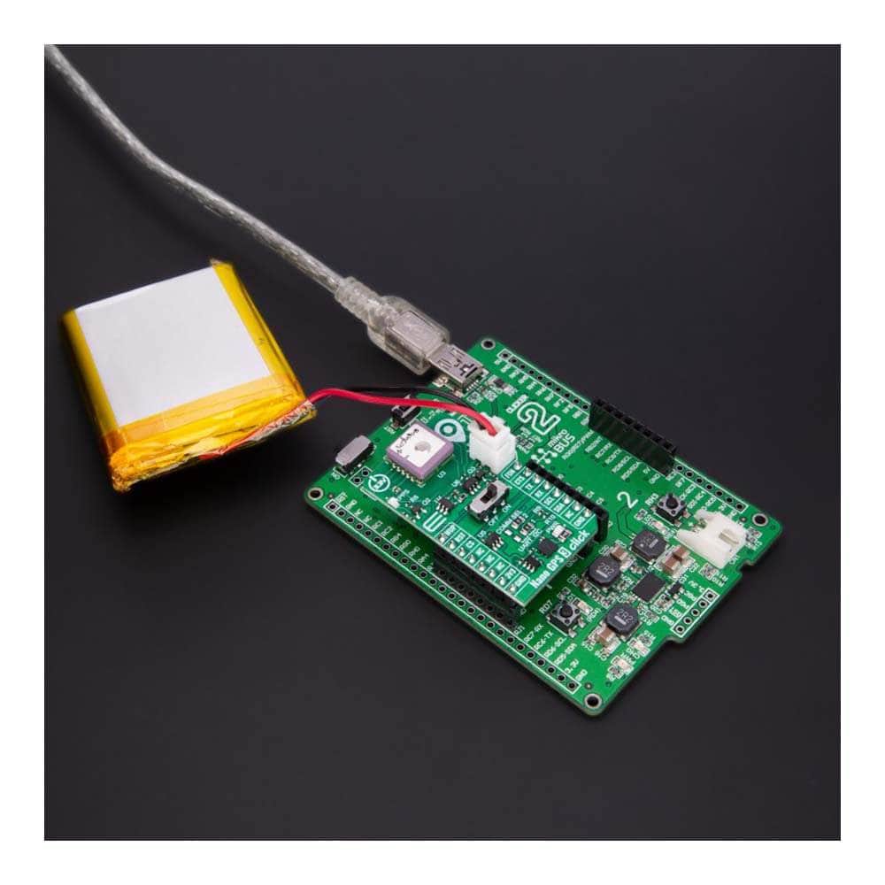Mikroelektronika d.o.o. MIKROE-5455 Nano GPS 3 Click Board - The Debug Store UK