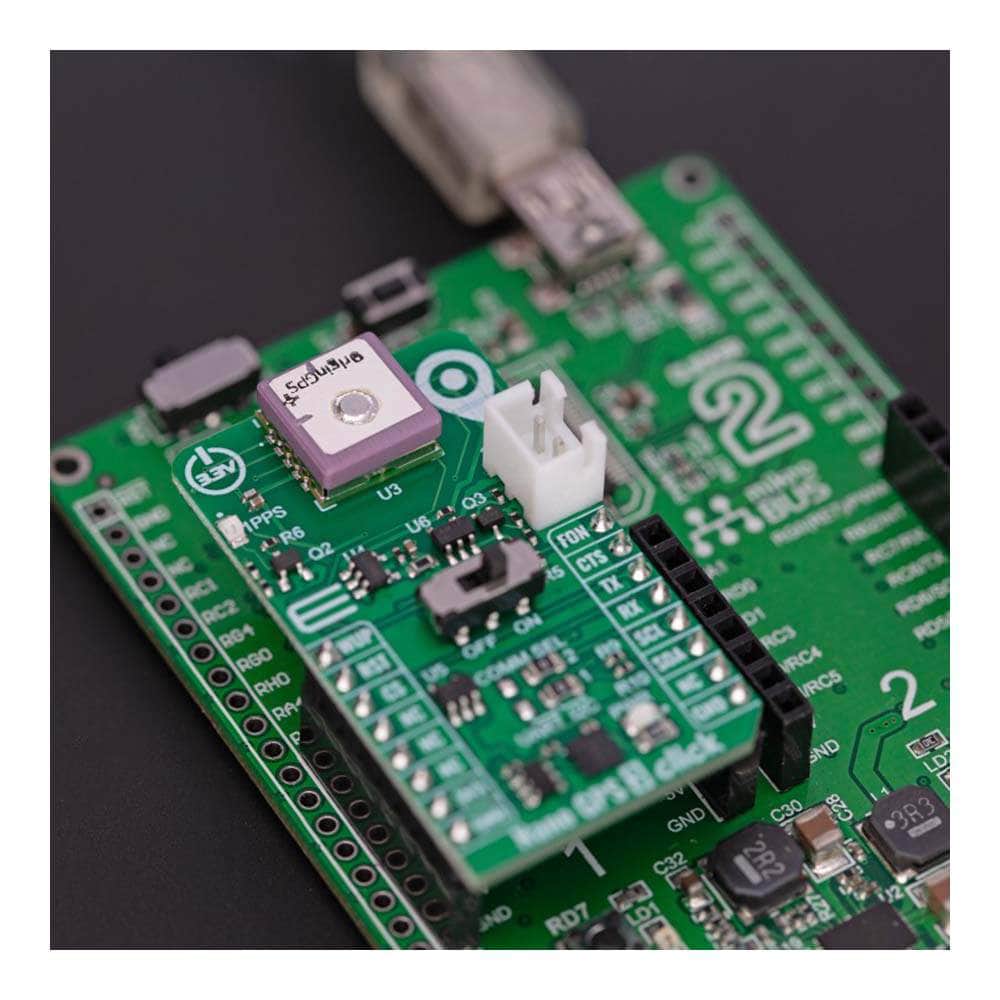 Mikroelektronika d.o.o. MIKROE-5455 Nano GPS 3 Click Board - The Debug Store UK