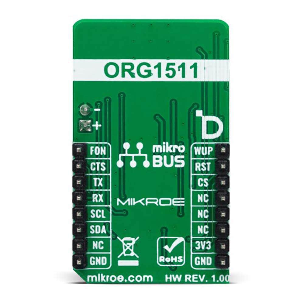 Mikroelektronika d.o.o. MIKROE-5455 Nano GPS 3 Click Board - The Debug Store UK
