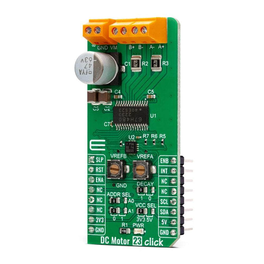 Mikroelektronika d.o.o. MIKROE-5476 DC Motor 23 Click Board™ - The Debug Store UK