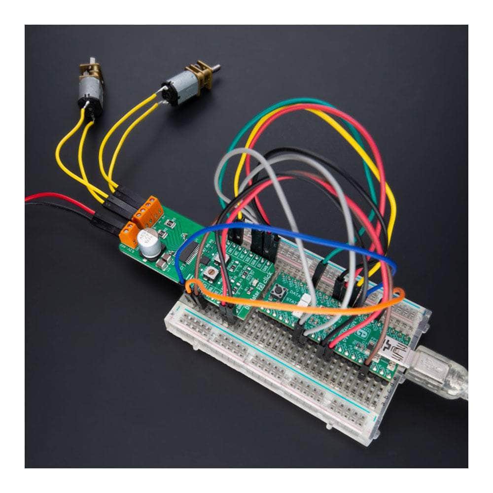 Mikroelektronika d.o.o. MIKROE-5476 DC Motor 23 Click Board™ - The Debug Store UK
