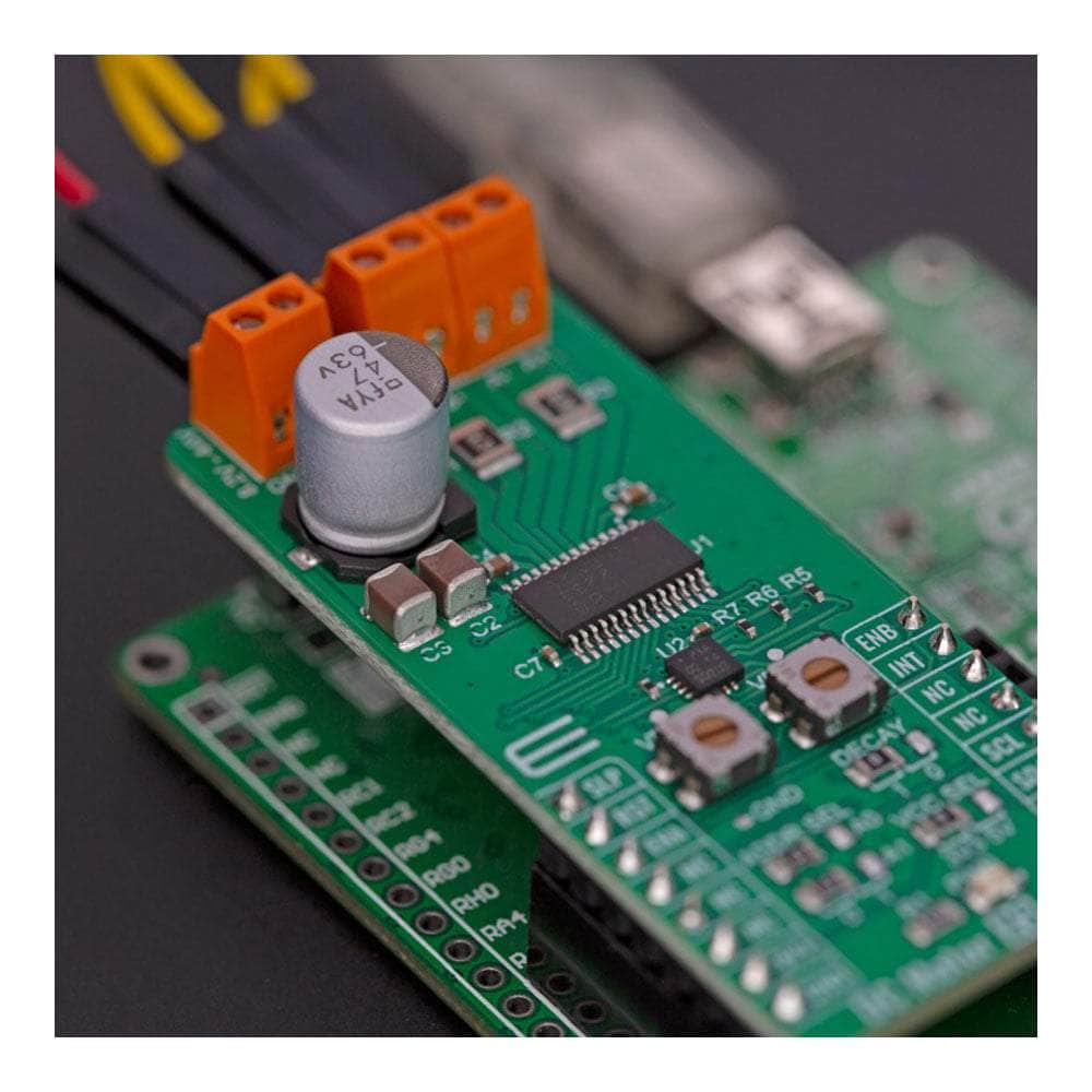Mikroelektronika d.o.o. MIKROE-5476 DC Motor 23 Click Board™ - The Debug Store UK