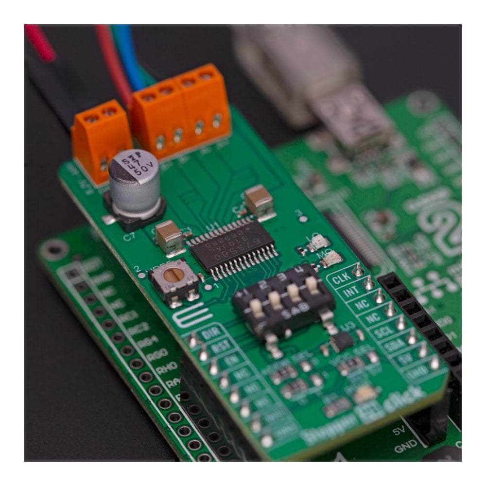 Mikroelektronika d.o.o. MIKROE-5477 Stepper 20 Click Board™ - The Debug Store UK