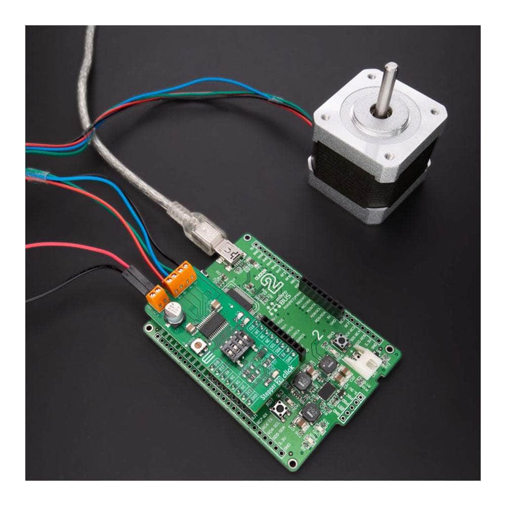 Mikroelektronika d.o.o. MIKROE-5477 Stepper 20 Click Board™ - The Debug Store UK