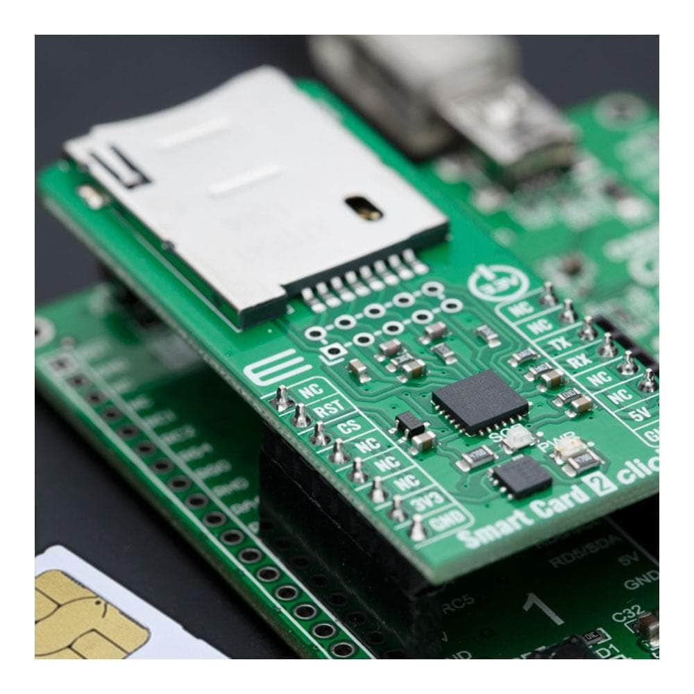 Mikroelektronika d.o.o. MIKROE-5492 Smart Card 2 Click Board - The Debug Store UK