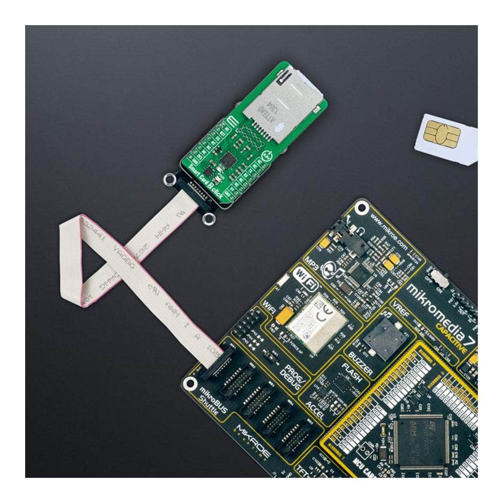 Mikroelektronika d.o.o. MIKROE-5492 Smart Card 2 Click Board - The Debug Store UK