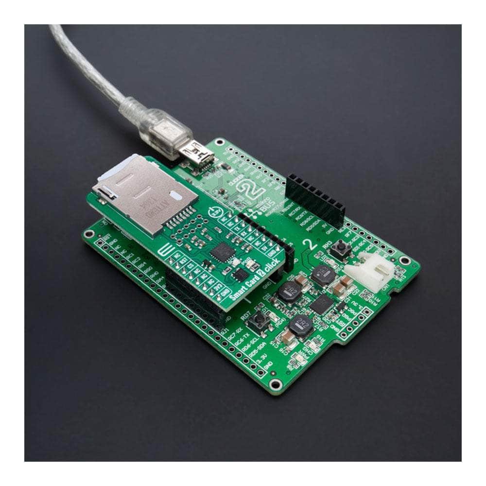 Mikroelektronika d.o.o. MIKROE-5492 Smart Card 2 Click Board - The Debug Store UK