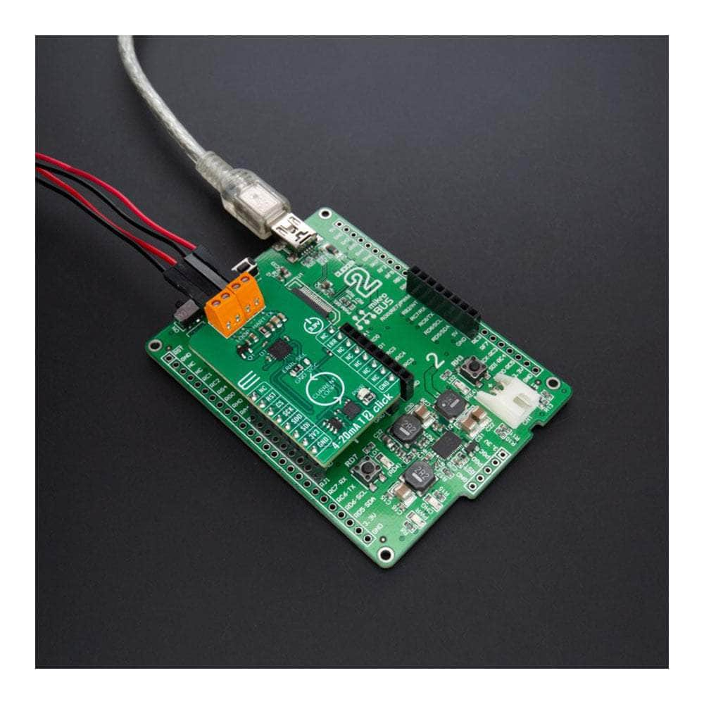 Mikroelektronika d.o.o. MIKROE-5540 4-20mA T 2 Click Board™ - The Debug Store UK