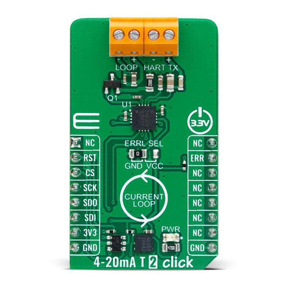 Mikroelektronika d.o.o. MIKROE-5540 4-20mA T 2 Click Board™ - The Debug Store UK