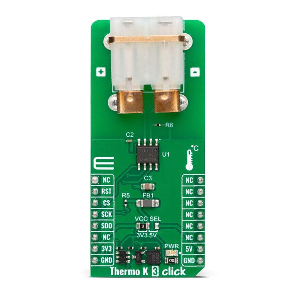 Mikroelektronika d.o.o. MIKROE-5605 Thermo K Click Board™ - The Debug Store UK