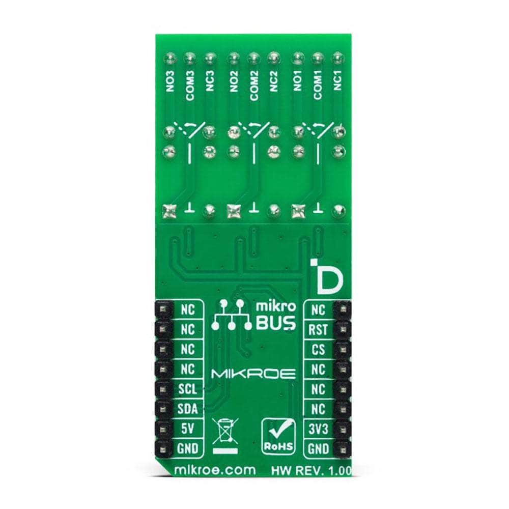 Mikroelektronika d.o.o. MIKROE-5675 Relay 5 Click Board - The Debug Store UK