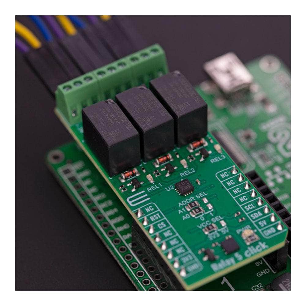 Mikroelektronika d.o.o. MIKROE-5675 Relay 5 Click Board - The Debug Store UK