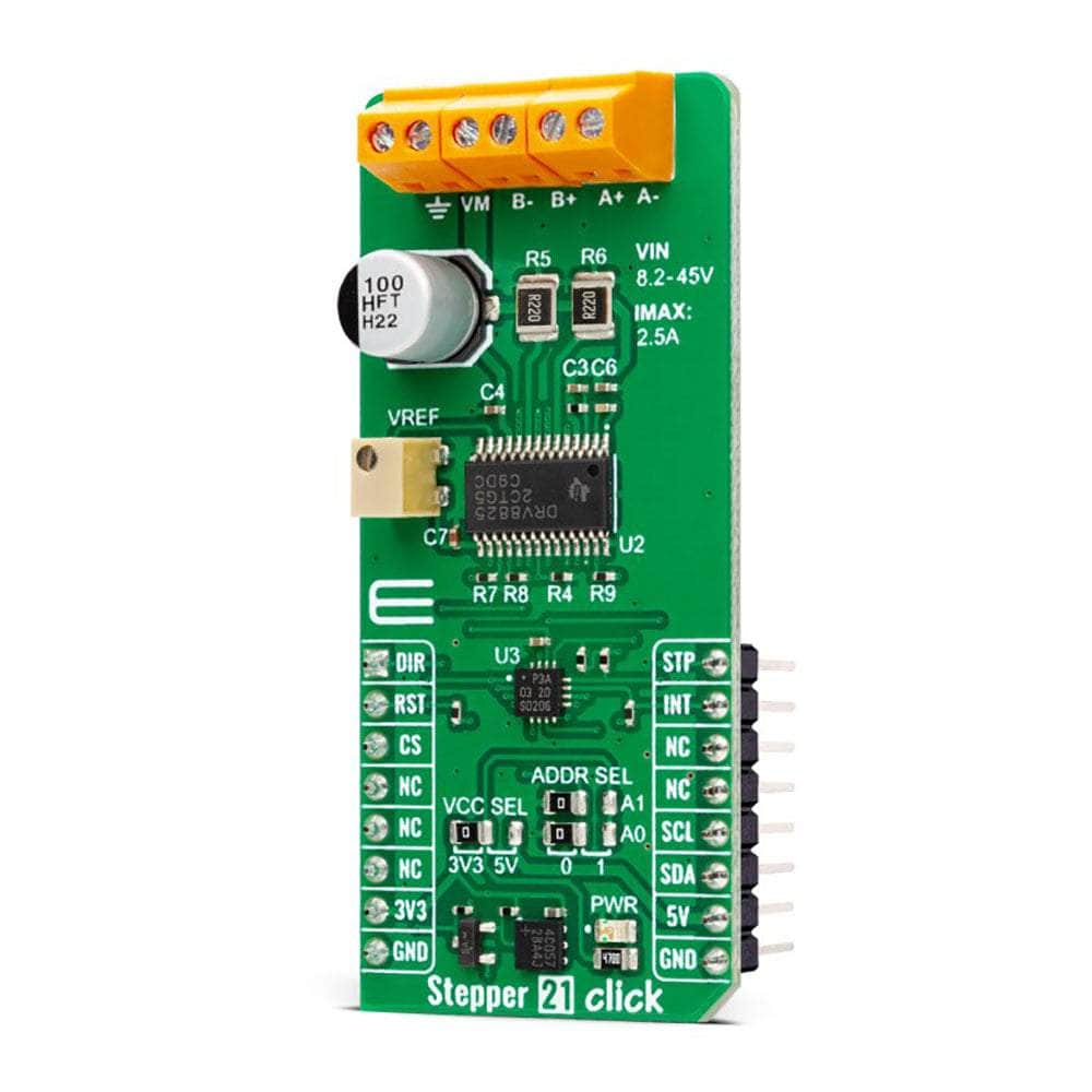 Mikroelektronika d.o.o. MIKROE-5678 Stepper 21 Click Board™ - The Debug Store UK