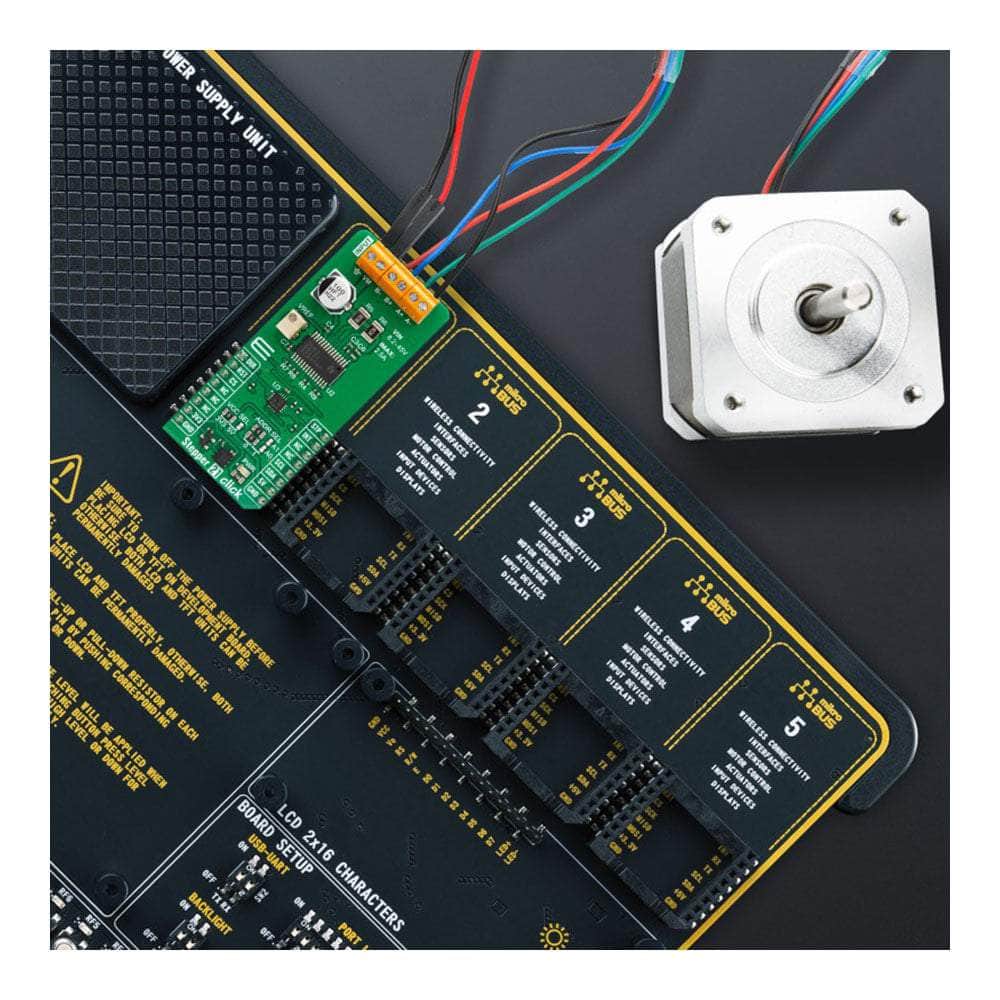 Mikroelektronika d.o.o. MIKROE-5678 Stepper 21 Click Board™ - The Debug Store UK