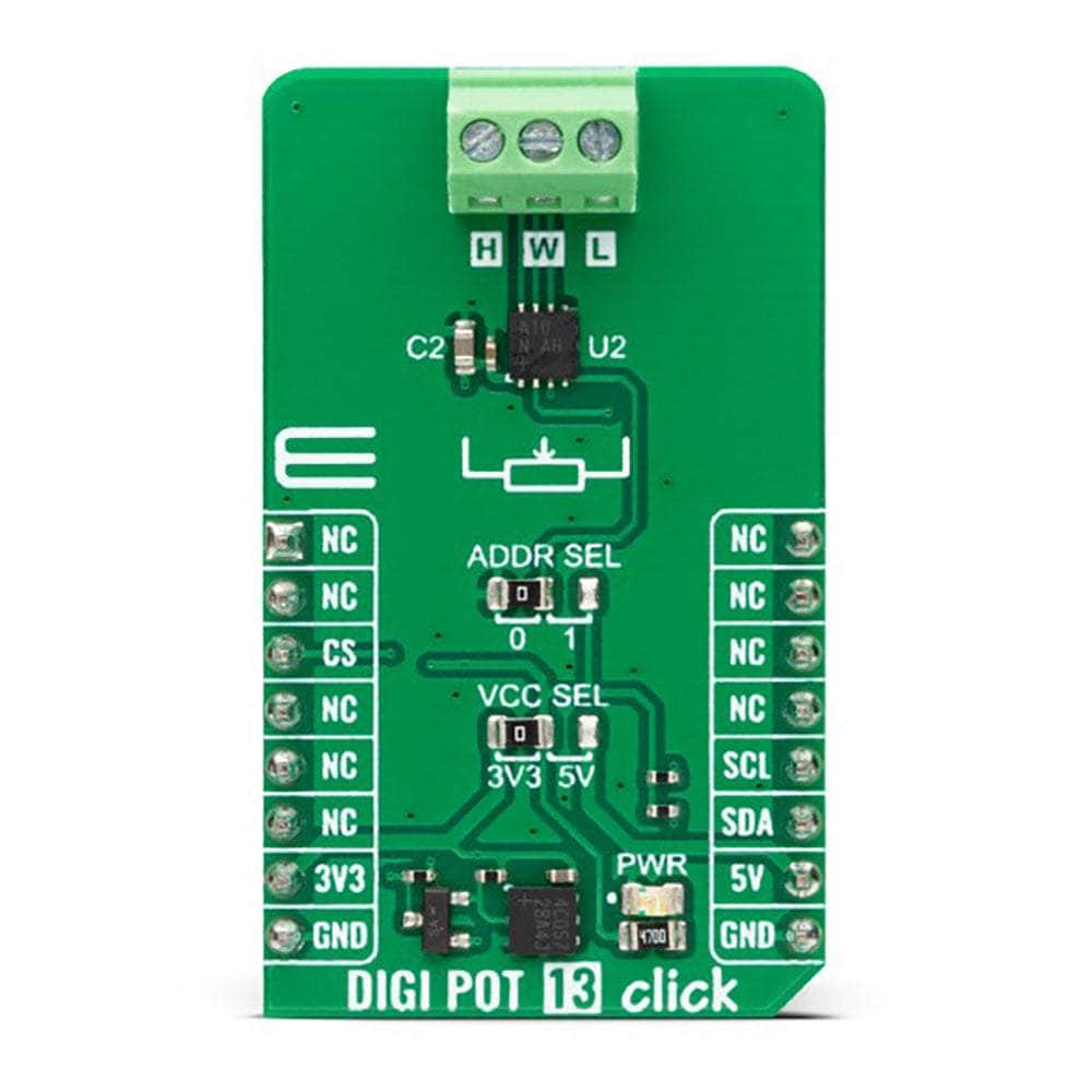 Mikroelektronika d.o.o. MIKROE-5683 DIGI POT 13 Click Board™ - The Debug Store UK