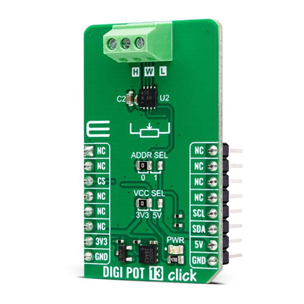 Mikroelektronika d.o.o. MIKROE-5683 DIGI POT 13 Click Board™ - The Debug Store UK