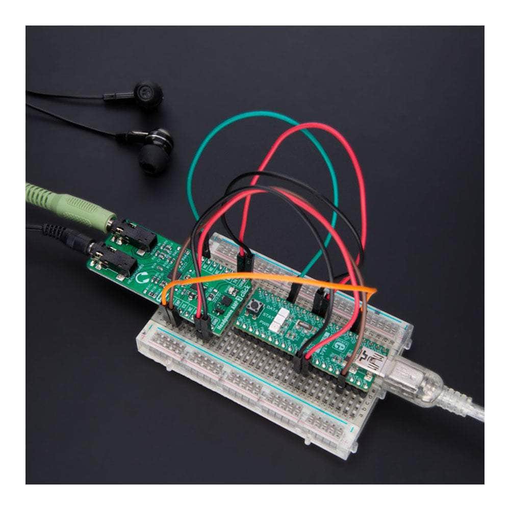 Mikroelektronika d.o.o. MIKROE-5721 Headphone AMP 3 Click Board™ - The Debug Store UK