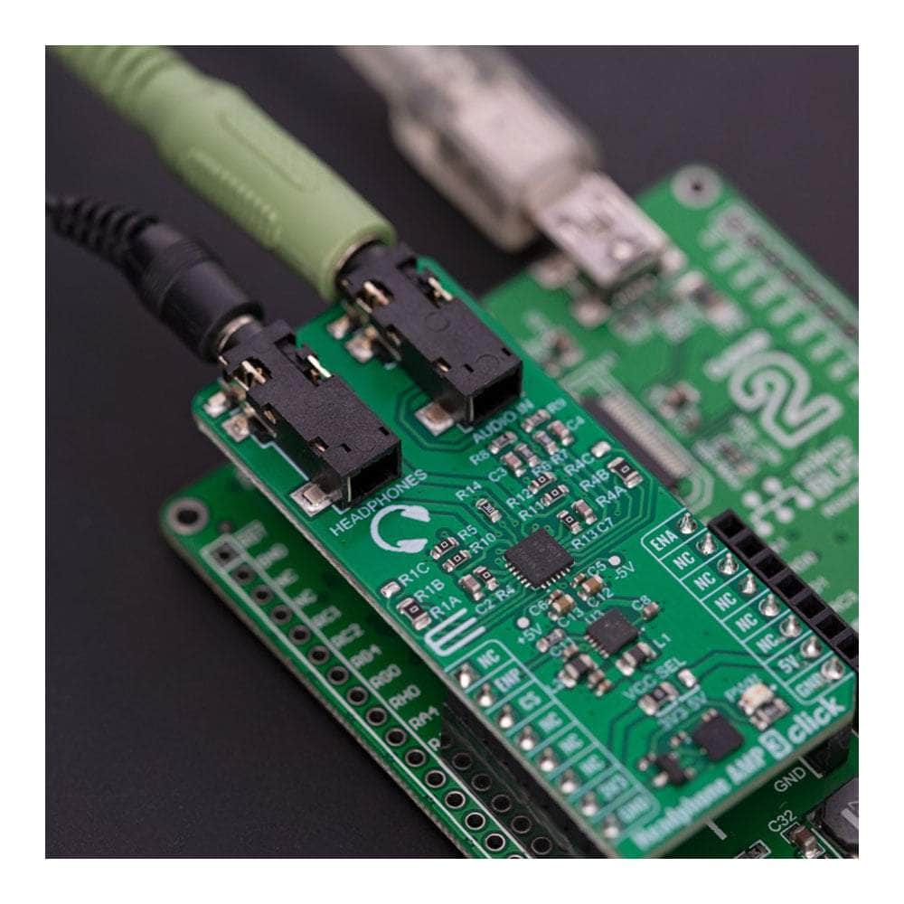 Mikroelektronika d.o.o. MIKROE-5721 Headphone AMP 3 Click Board™ - The Debug Store UK
