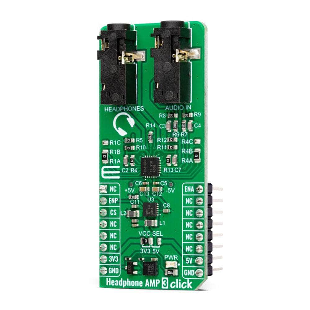 Mikroelektronika d.o.o. MIKROE-5721 Headphone AMP 3 Click Board™ - The Debug Store UK