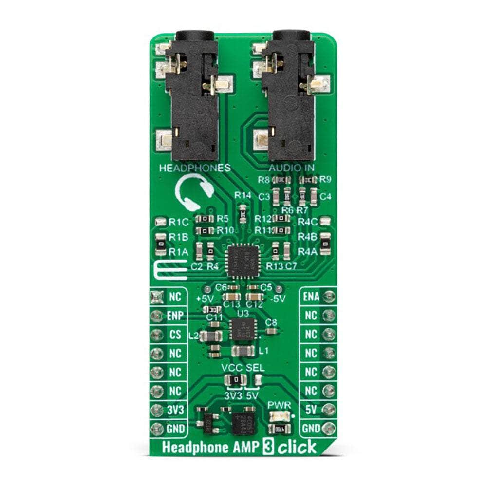 Mikroelektronika d.o.o. MIKROE-5721 Headphone AMP 3 Click Board™ - The Debug Store UK