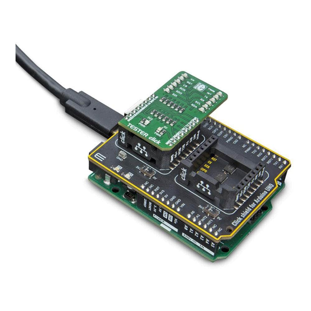 Mikroelektronika d.o.o. MIKROE-5739 Click Shield for Arduino UNO - The Debug Store UK