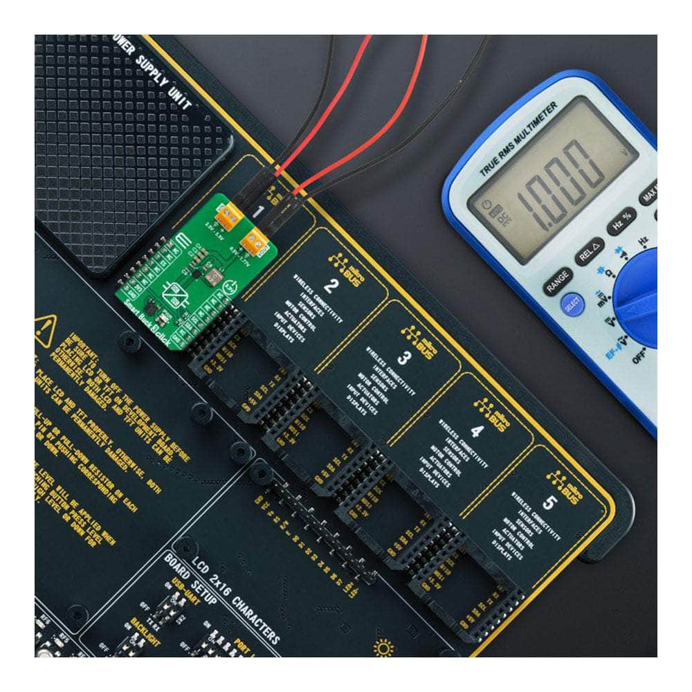 Mikroelektronika d.o.o. MIKROE-5741 Smart Buck 3 Click Board - The Debug Store UK