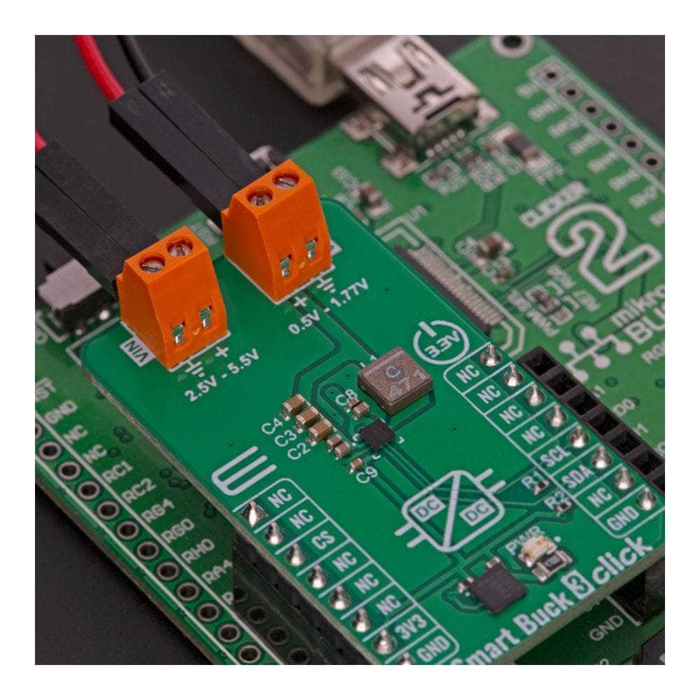 Mikroelektronika d.o.o. MIKROE-5741 Smart Buck 3 Click Board - The Debug Store UK
