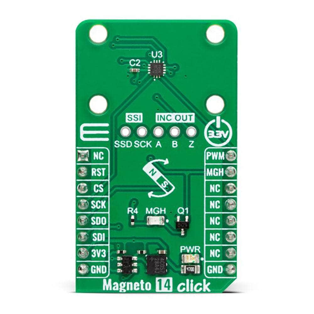 Mikroelektronika d.o.o. MIKROE-5751 Magneto 14 Click Board™ - The Debug Store UK